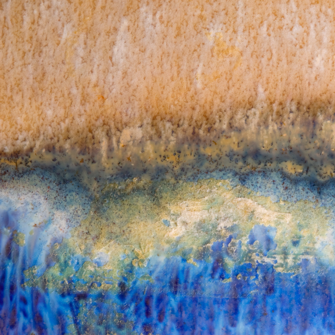 Ceramic Coaster Glaze Night