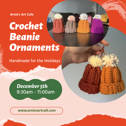 12/5 Crochet Beanie Ornaments: Handmade for the Holiday