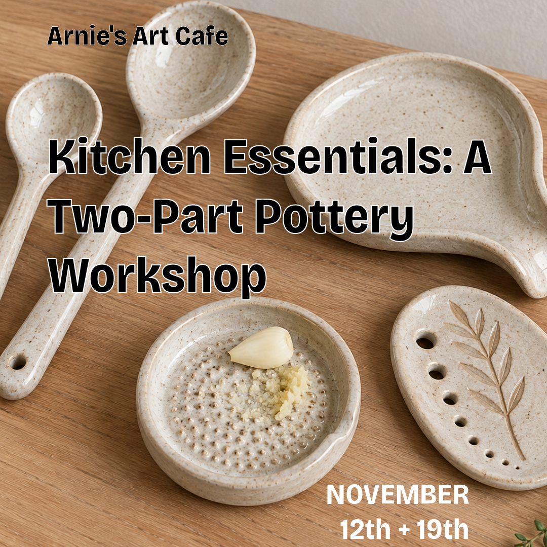 11/12 + 11/19 Kitchen Essentials: A Two-Part Pottery Workshop