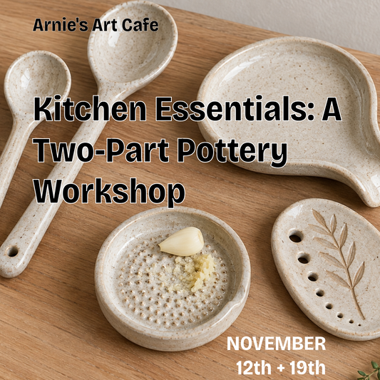 11/12 + 11/19 Kitchen Essentials: A Two-Part Pottery Workshop