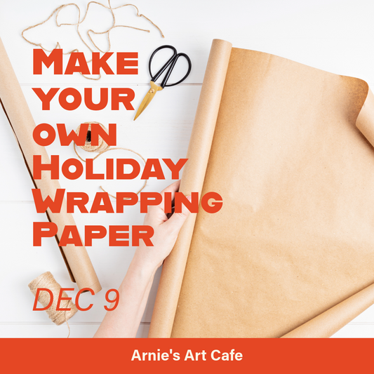 12/9 Make Your Own Holiday Wrapping Paper